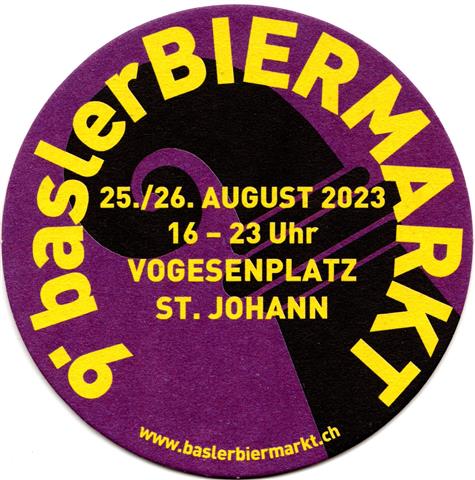 basel bs-ch basler biermarkt 1a (rund215-august 2023)